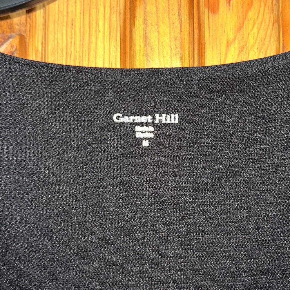 EUC Garnet Hill medium black dress - Picture 5 of 8